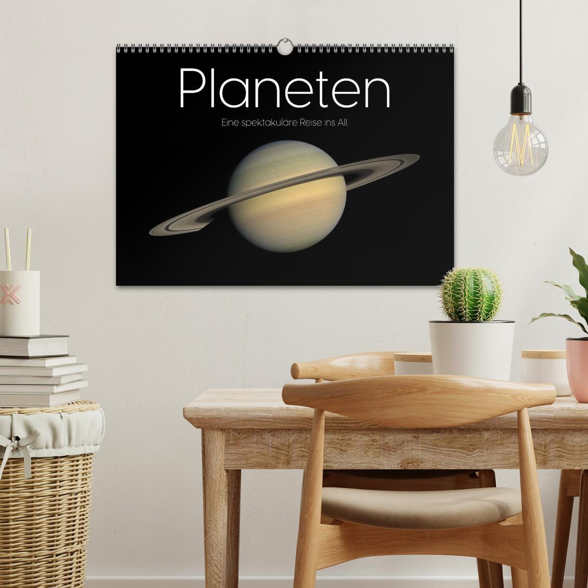 Bild: 9783457182673 | Planeten - Eine spektakuläre Reise ins All. (Wandkalender 2025 DIN...