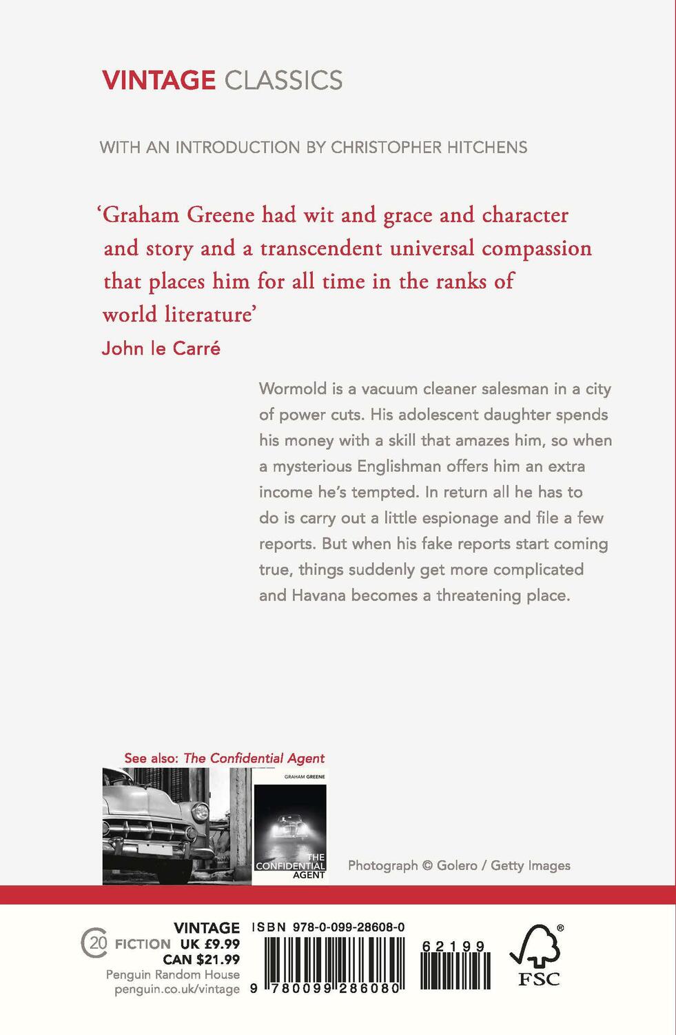 Rückseite: 9780099286080 | Our Man in Havana | Graham Greene | Taschenbuch | Vintage Classics
