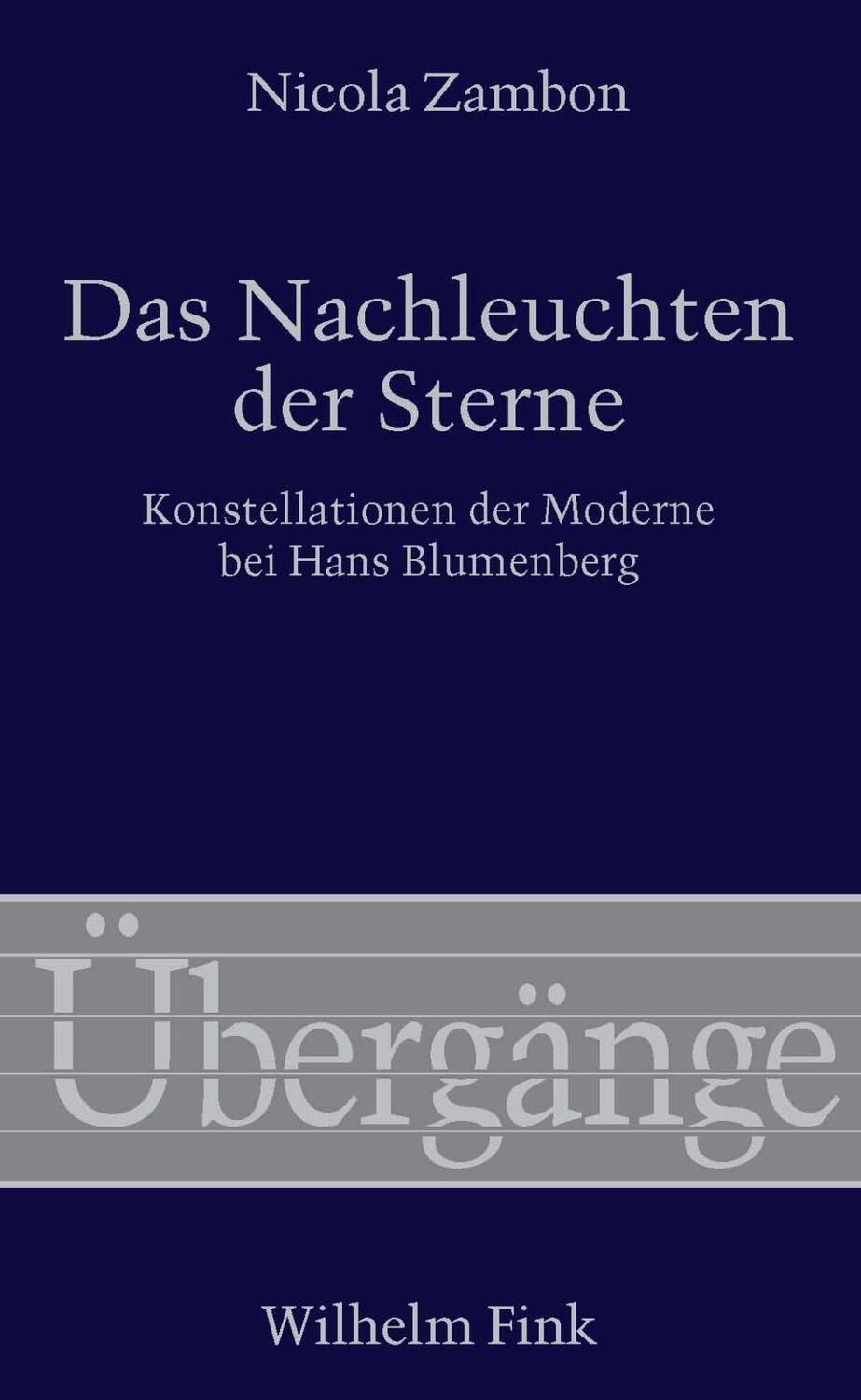 Cover: 9783770559466 | Das Nachleuchten der Sterne | Nicola Zambon | Buch | 282 S. | Deutsch