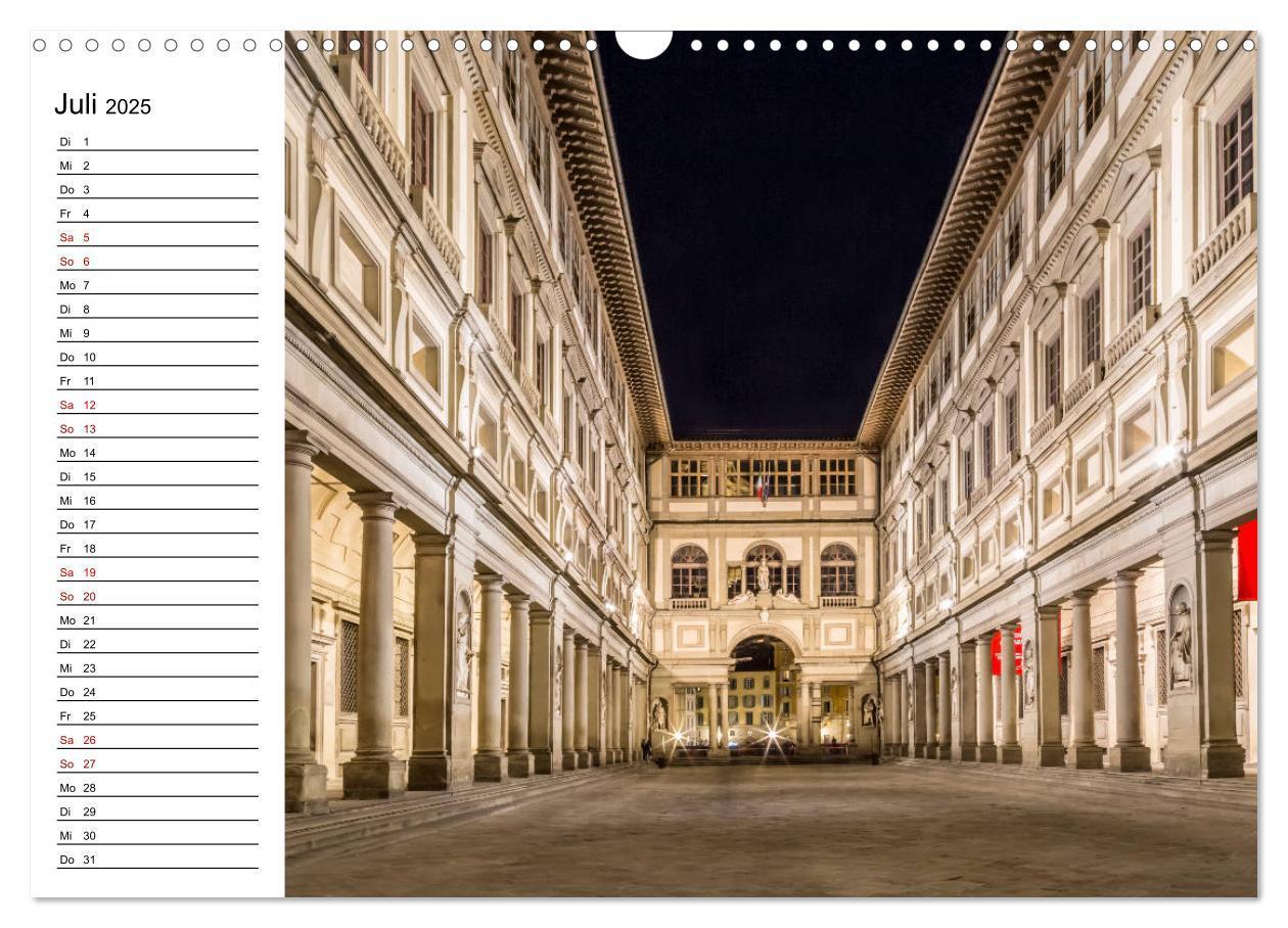 Bild: 9783435455553 | Impressionen aus FLORENZ (Wandkalender 2025 DIN A3 quer), CALVENDO...