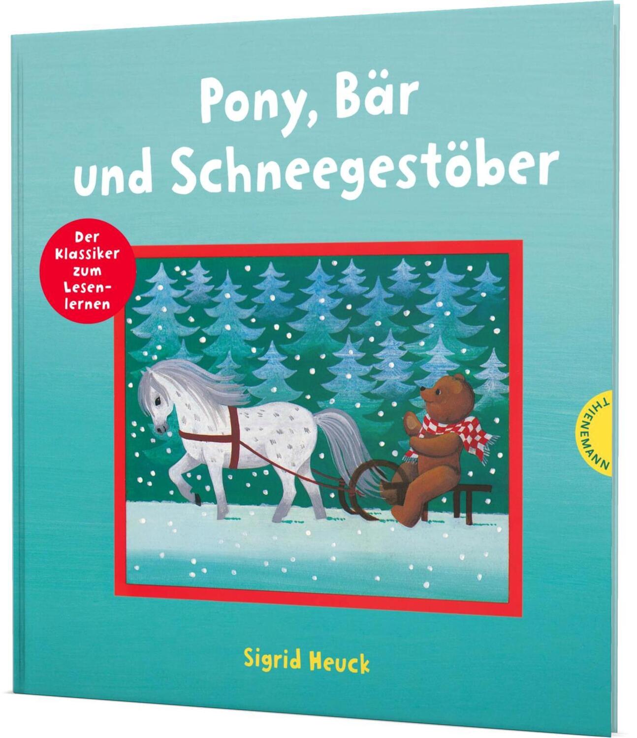 Cover: 9783522459891 | Pony, Bär und Schneegestöber | Mit Bildern lesen lernen | Sigrid Heuck