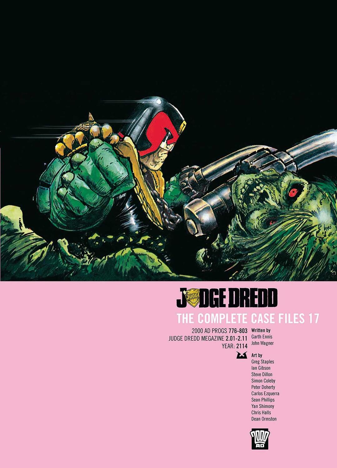 Cover: 9781907519833 | Judge Dredd: The Complete Case Files 17 | John Wagner | Taschenbuch