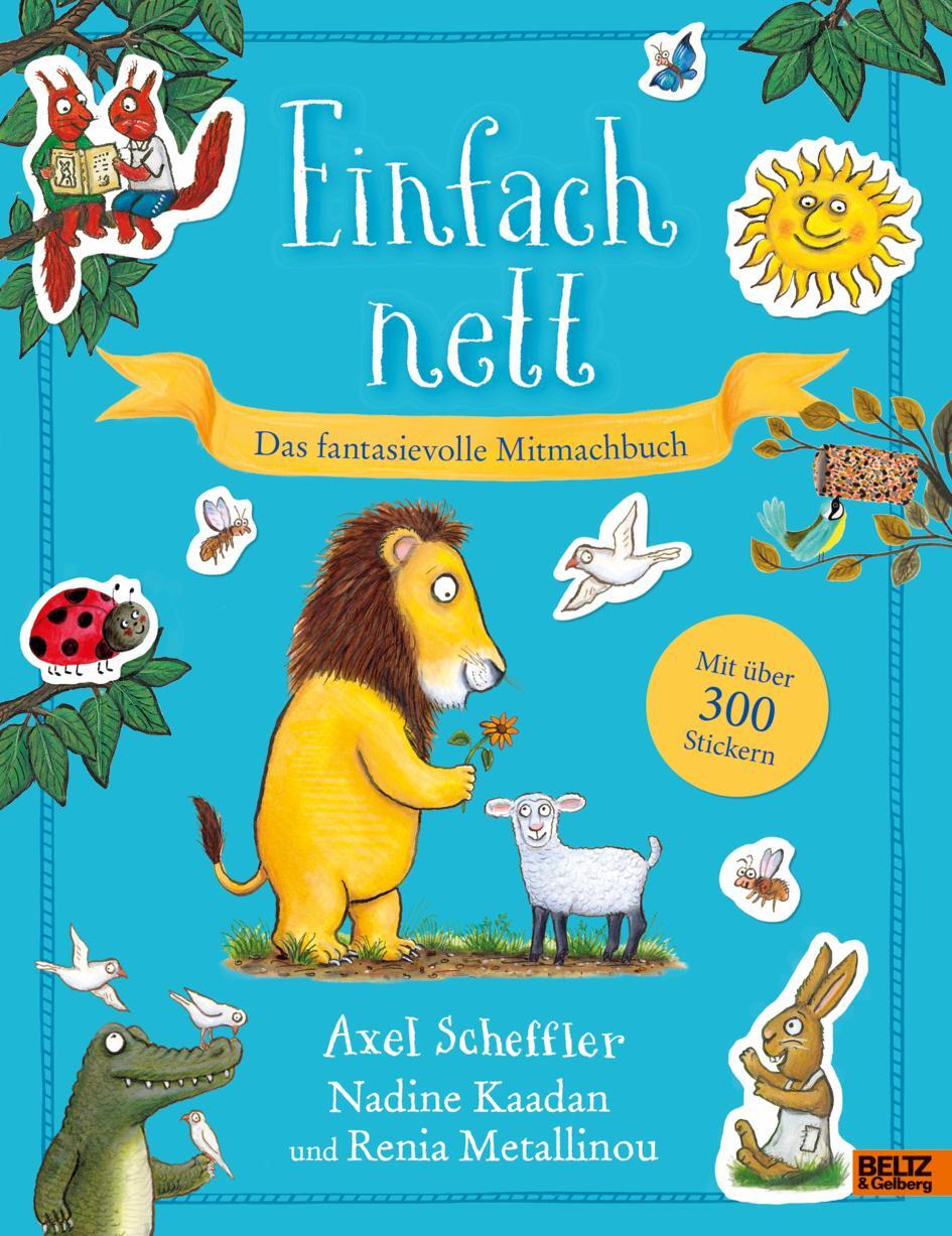 Cover: 9783407757531 | Einfach nett. Das fantasievolle Mitmachbuch | Mit über 300 Stickern