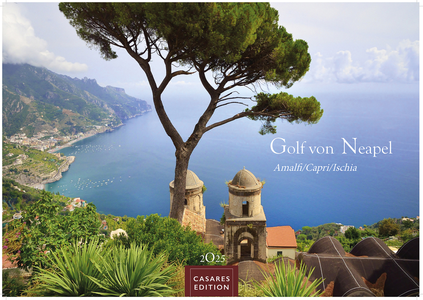 Cover: 9781835240267 | Golf von Neapel 2025 L 35x50cm | Amalfi/Capri/Ischia | Kalender | 2025