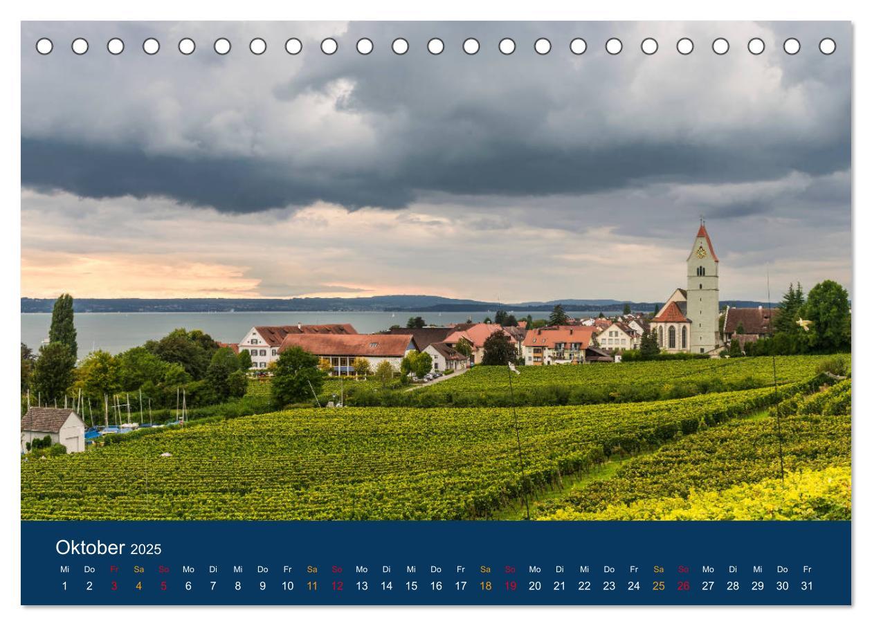 Bild: 9783435412228 | Ansichten vom Bodensee (Tischkalender 2025 DIN A5 quer), CALVENDO...