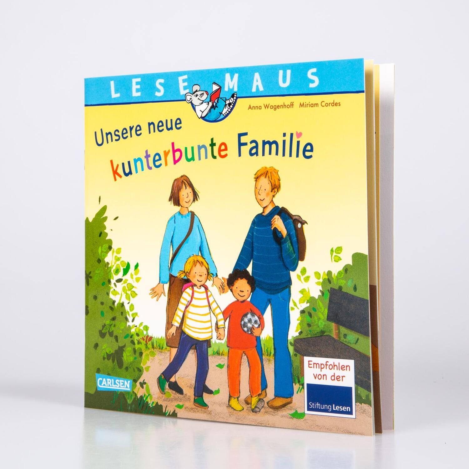 Bild: 9783551081704 | LESEMAUS 170: Unsere neue kunterbunte Familie | Anna Wagenhoff | Buch