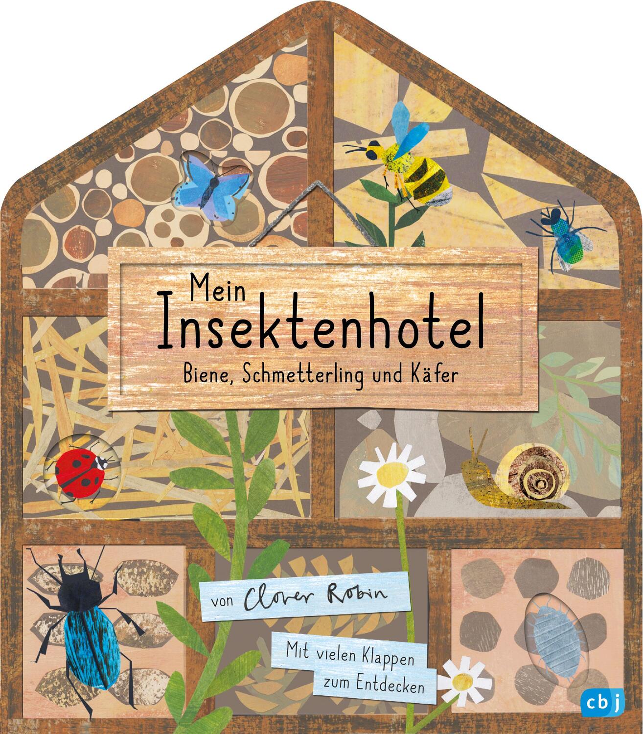 Cover: 9783570177587 | Mein Insektenhotel - Biene, Schmetterling und Käfer | Clover Robin