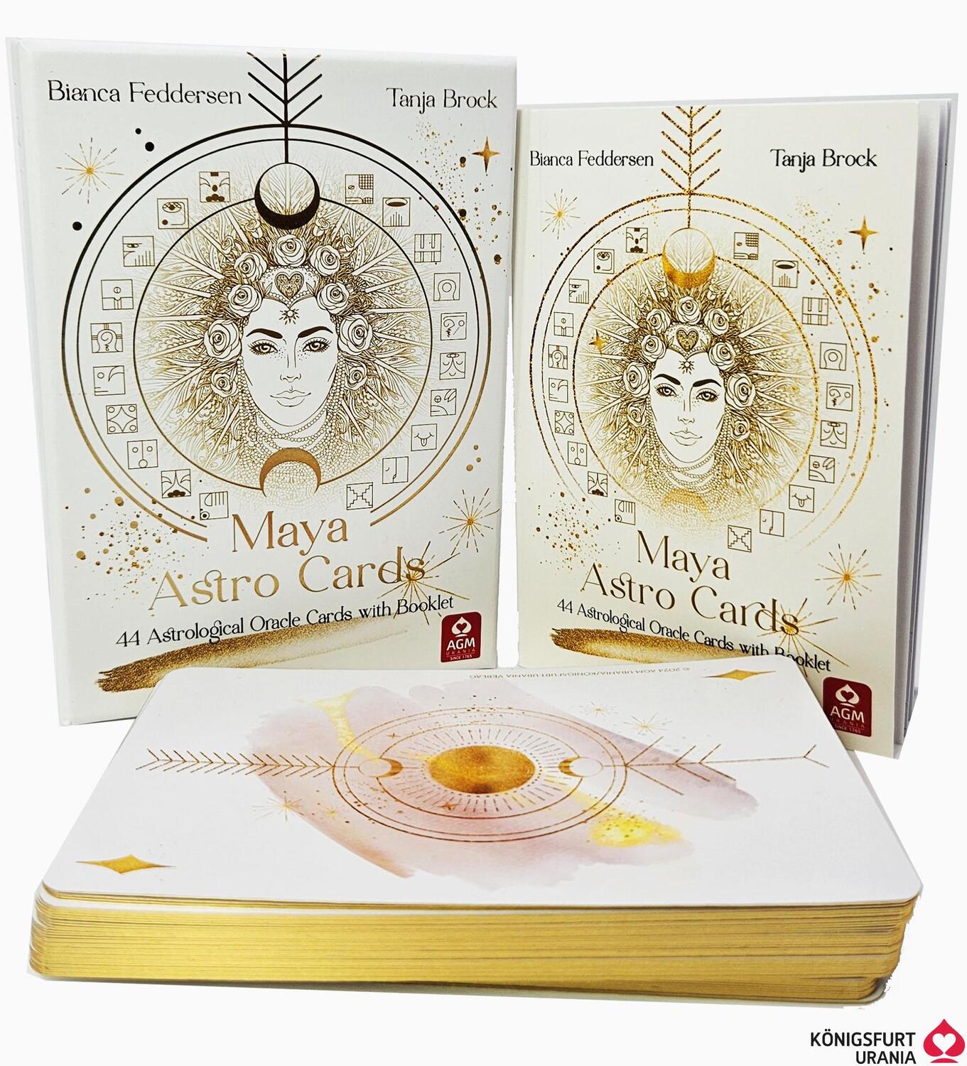 Cover: 4250375110156 | Maya Astro Cards: 44 astrological oracle cards with booklet | Buch