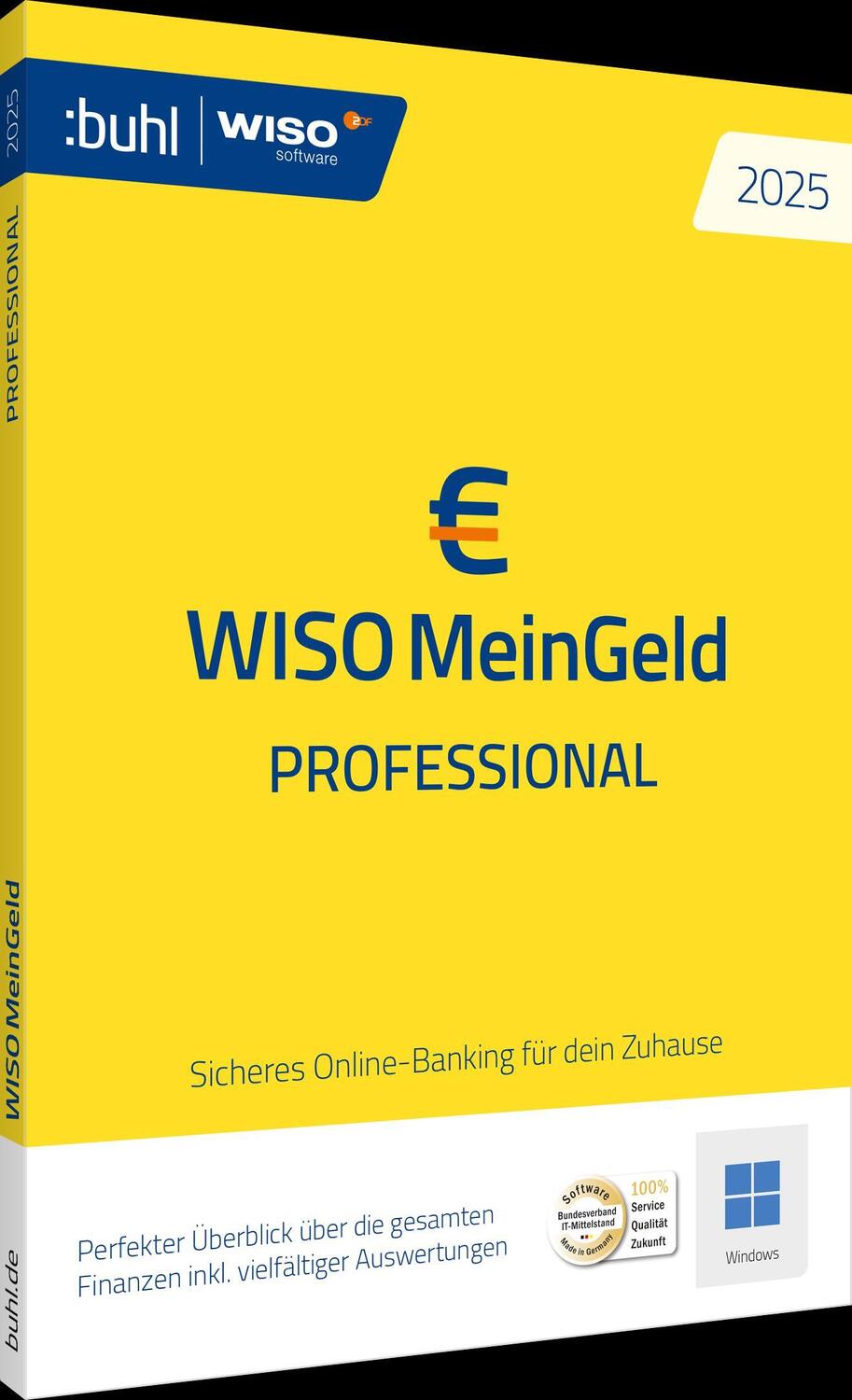 Cover: 4011282005702 | WISO Mein Geld Professional 2025 | Buhl Data Service GmbH | CD-ROM