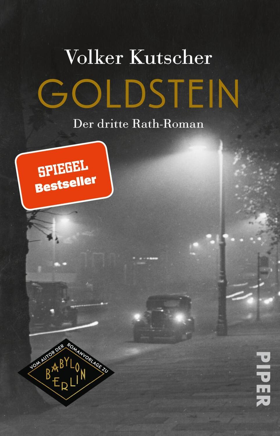 Cover: 9783492317153 | Goldstein | Volker Kutscher | Taschenbuch | Die Gereon-Rath-Romane