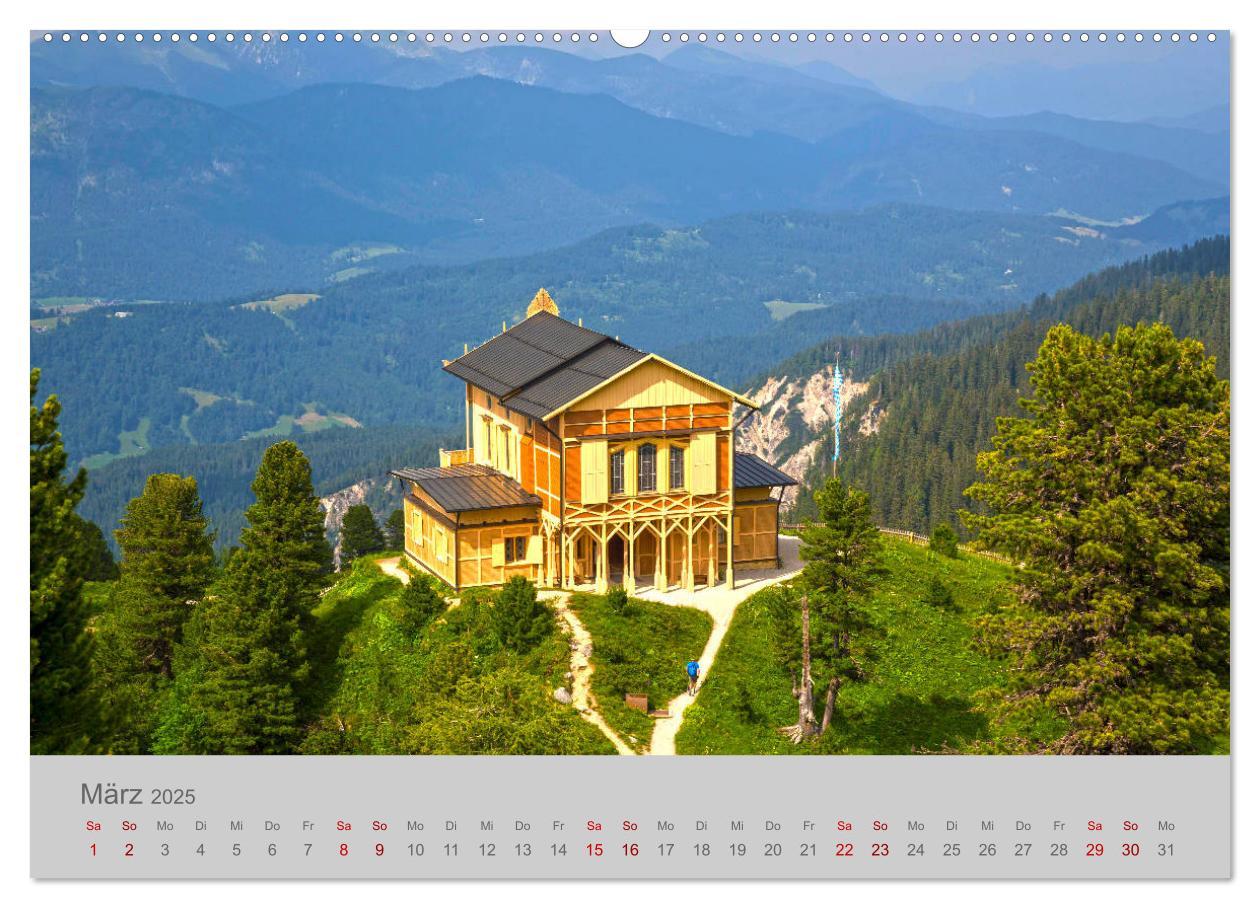 Bild: 9783435190850 | Garmisch-Partenkirchen Werdenfelser Land (Wandkalender 2025 DIN A2...