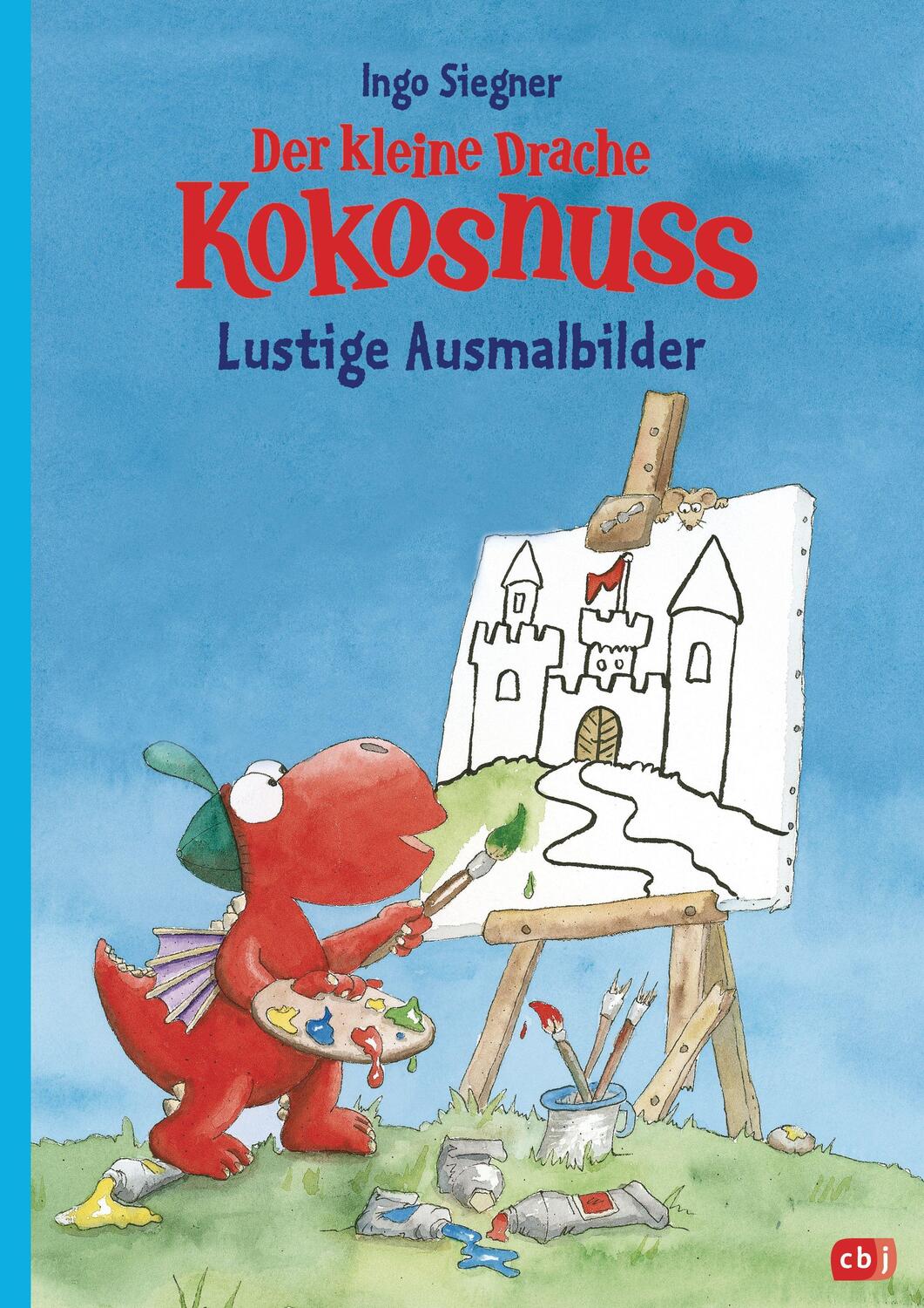 Cover: 9783570178478 | Der kleine Drache Kokosnuss - Lustige Ausmalbilder | Ingo Siegner