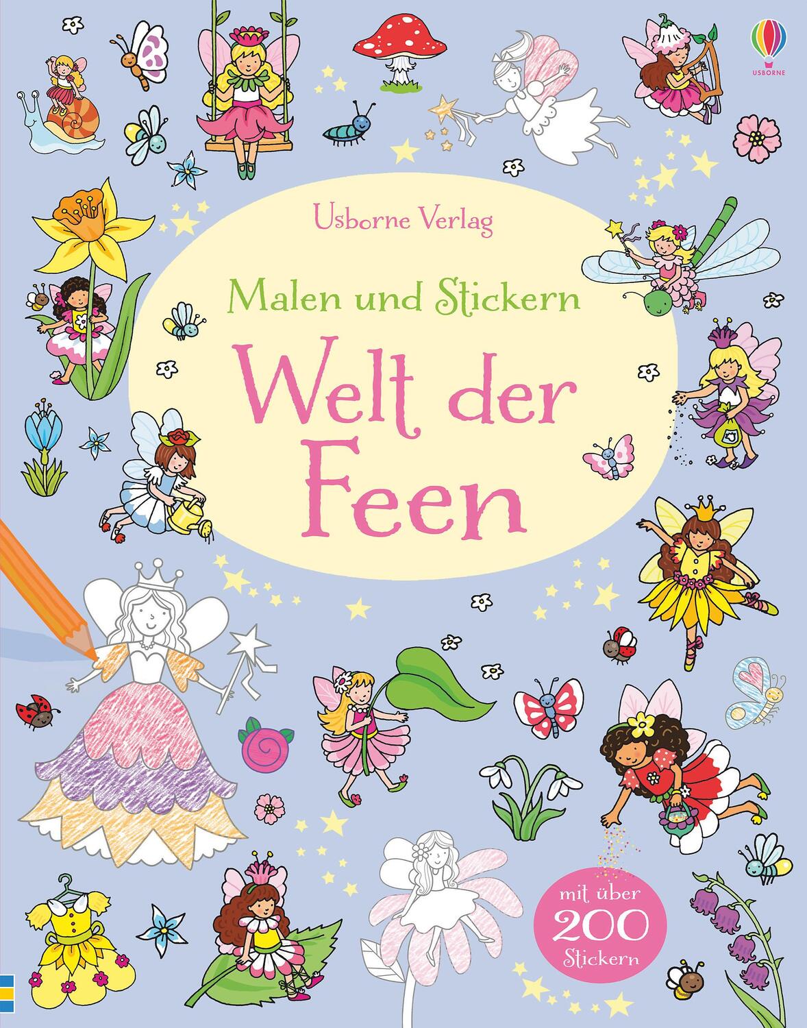 Cover: 9781782326694 | Malen und Stickern: Welt der Feen | Jessica Greenwell | Taschenbuch