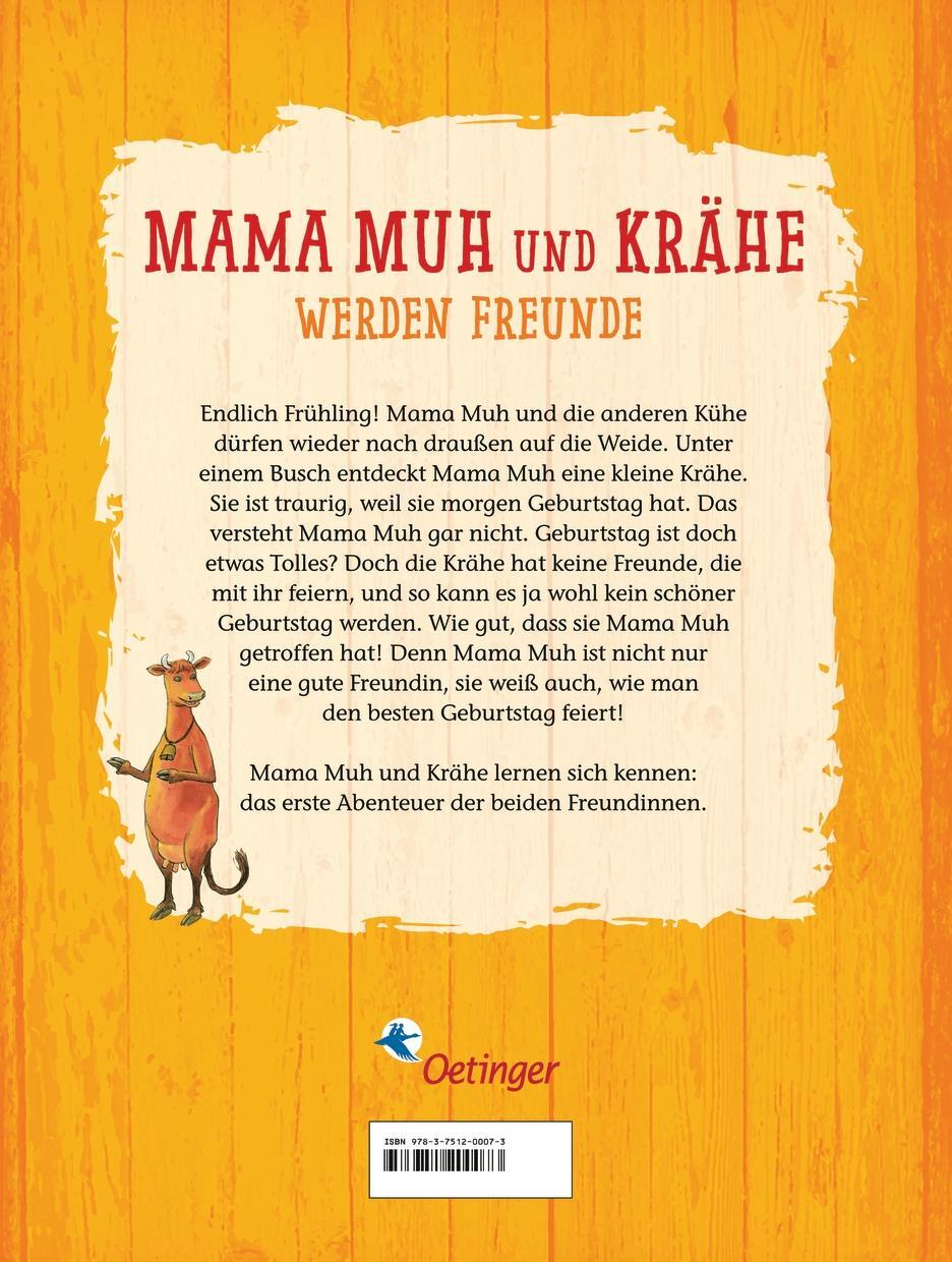 Rückseite: 9783751200073 | Mama Muh und Krähe werden Freunde | Jujja Wieslander | Buch | Mama Muh