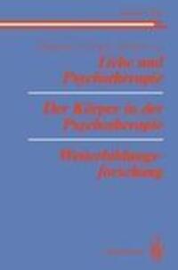 Cover: 9783540548034 | Liebe und Psychotherapie Der Körper in der Psychotherapie...