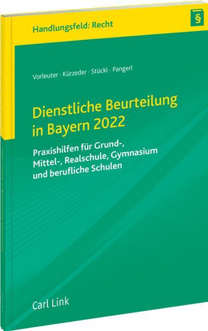 Cover: 9783556090794 | Dienstliche Beurteilung in Bayern 2022 | Wilhelm Kürzeder (u. a.)