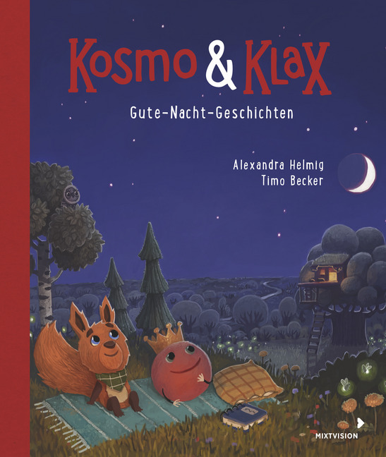 Cover: 9783958540637 | Kosmo &amp; Klax - Gute-Nacht-Geschichten | Alexandra Helmig (u. a.)