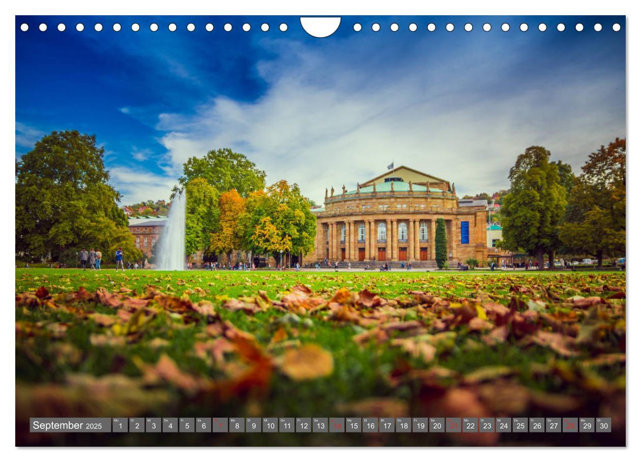 Bild: 9783435147373 | Historisches Stuttgart 2025 (Wandkalender 2025 DIN A4 quer),...