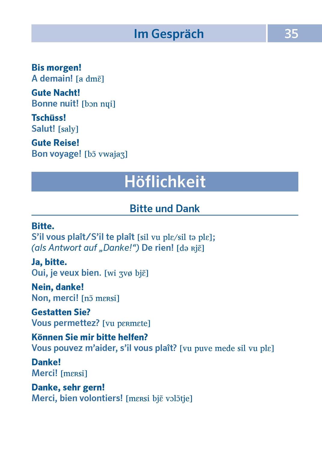 Bild: 9783125185494 | PONS Pocket-Sprachführer Französisch | Taschenbuch | 272 S. | Deutsch