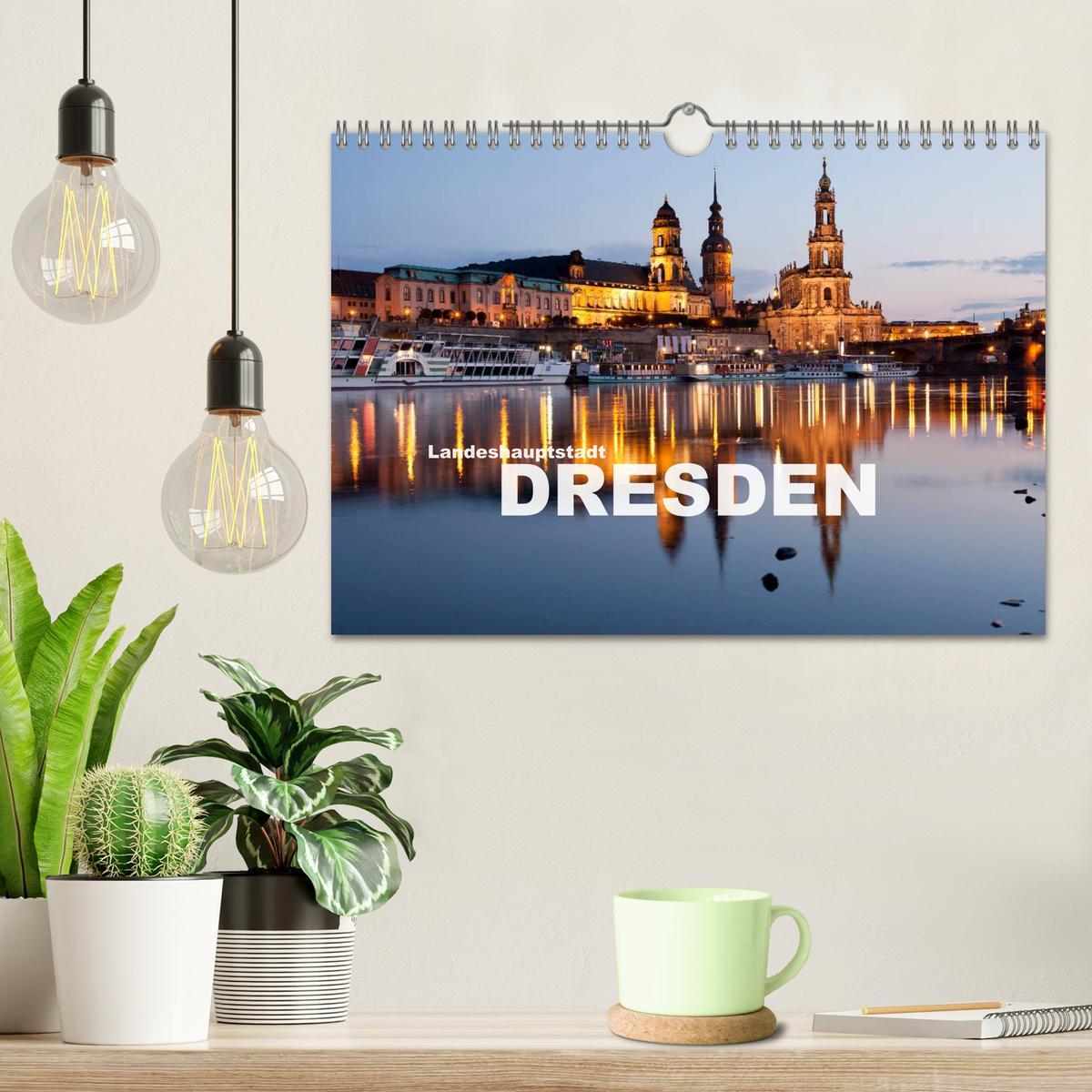 Bild: 9783435688876 | Landeshauptstadt Dresden (Wandkalender 2025 DIN A4 quer), CALVENDO...