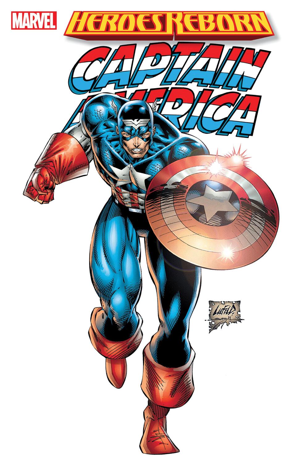 Cover: 9781302923457 | Heroes Reborn: Captain America | Rob Liefeld (u. a.) | Taschenbuch