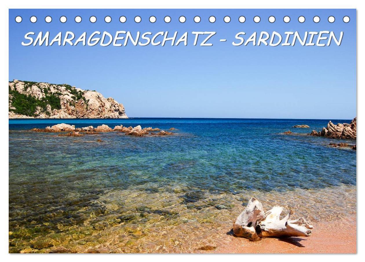 Cover: 9783435815197 | SMARAGDENSCHATZ - SARDINIEN (Tischkalender 2025 DIN A5 quer),...