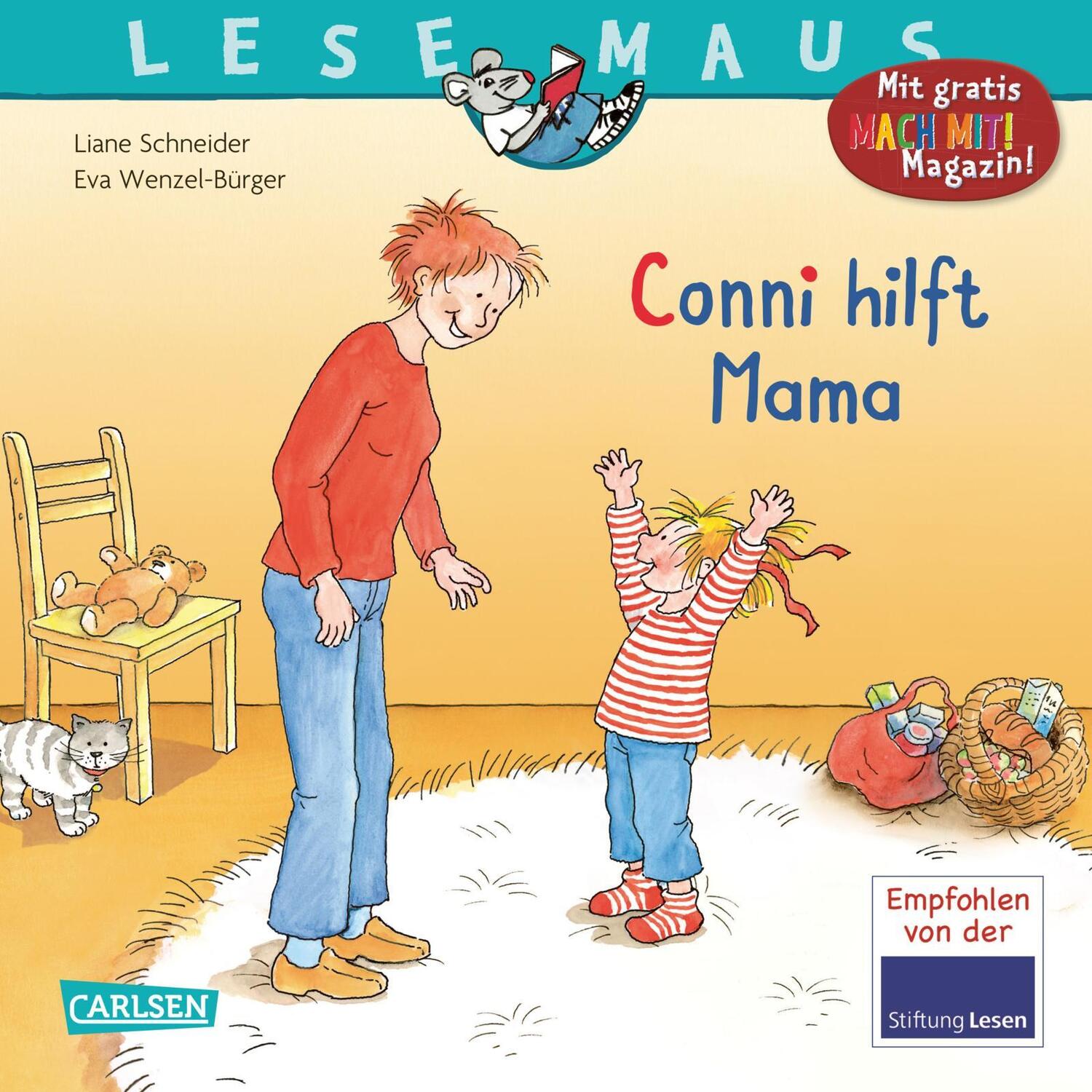 Cover: 9783551089526 | Conni hilft Mama | Liane Schneider | Broschüre | Lesemaus | Deutsch