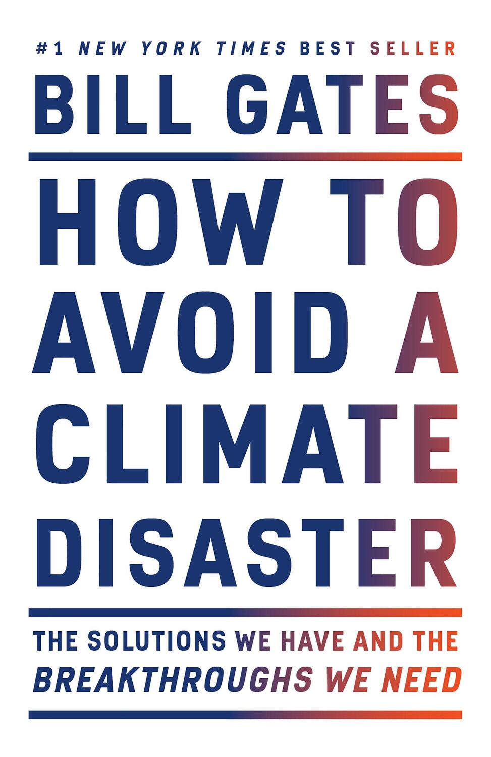 Cover: 9780593081853 | How to Avoid a Climate Disaster | Bill Gates | Taschenbuch | 260 S.