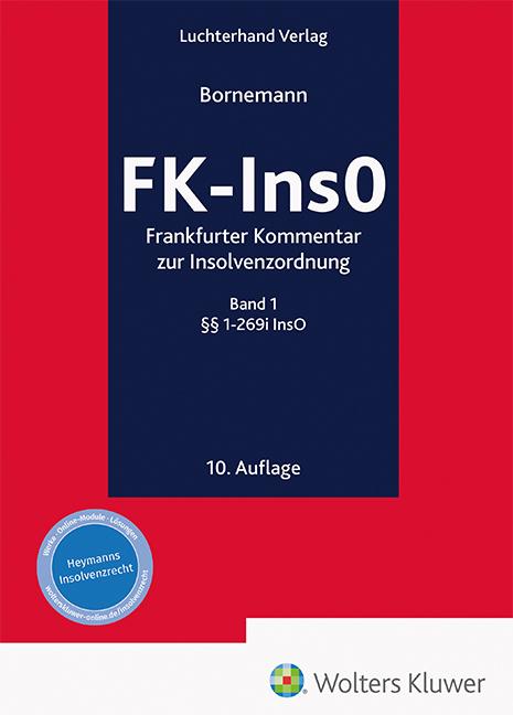 Cover: 9783472098089 | FK-InsO - Kommentar, Band 1 | Alexander Bornemann | Buch | 3138 S.