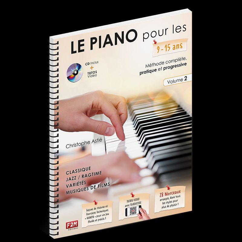 Cover: 9791097552053 | Le Piano Pour Les 9-15 Ans Vol 2 | Buch + CD | 2019 | F2M