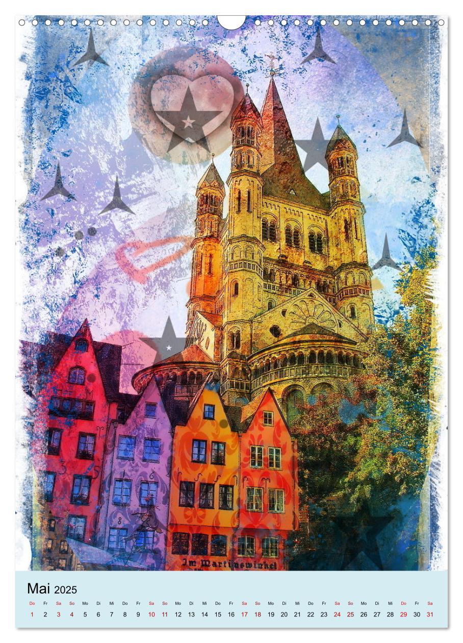 Bild: 9783435925513 | Köln ming Stadt (Wandkalender 2025 DIN A3 hoch), CALVENDO...