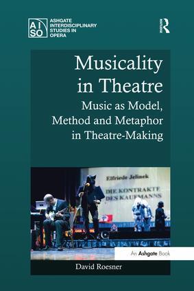 Cover: 9781138248380 | Musicality in Theatre | David Roesner | Taschenbuch | Englisch | 2016