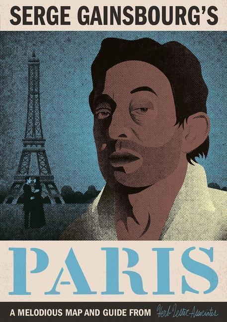 Cover: 9781739339722 | Serge Gainsbourg's Paris | Felicia Craddock | (Land-)Karte | Englisch