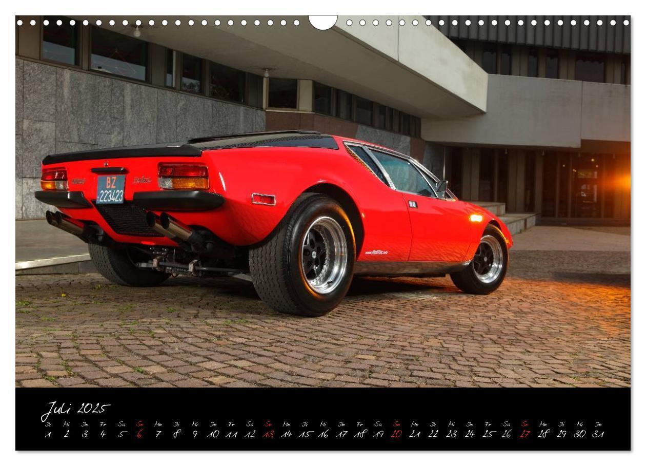 Bild: 9783435836208 | De Tomaso Pantera (Wandkalender 2025 DIN A3 quer), CALVENDO...