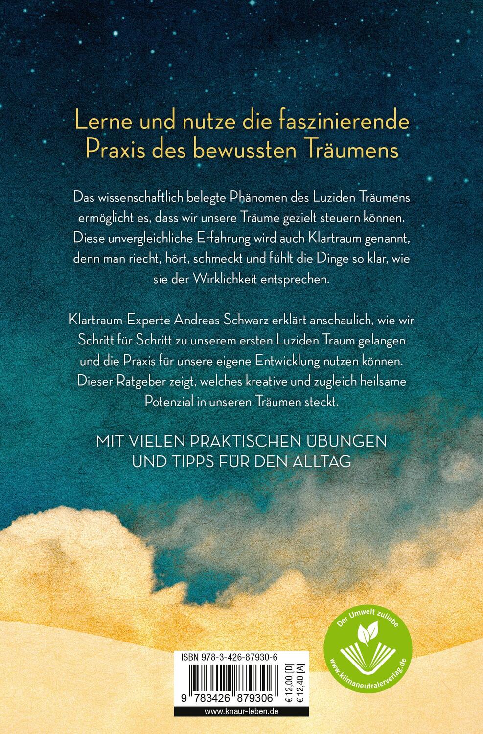Rückseite: 9783426879306 | Luzides Träumen | Andreas Schwarz | Taschenbuch | 208 S. | Deutsch
