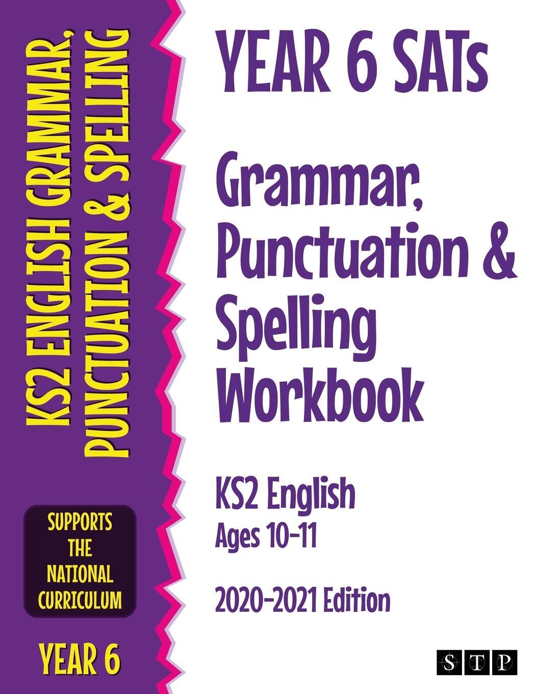 Cover: 9781912956203 | Year 6 SATs Grammar, Punctuation and Spelling Workbook KS2 English...
