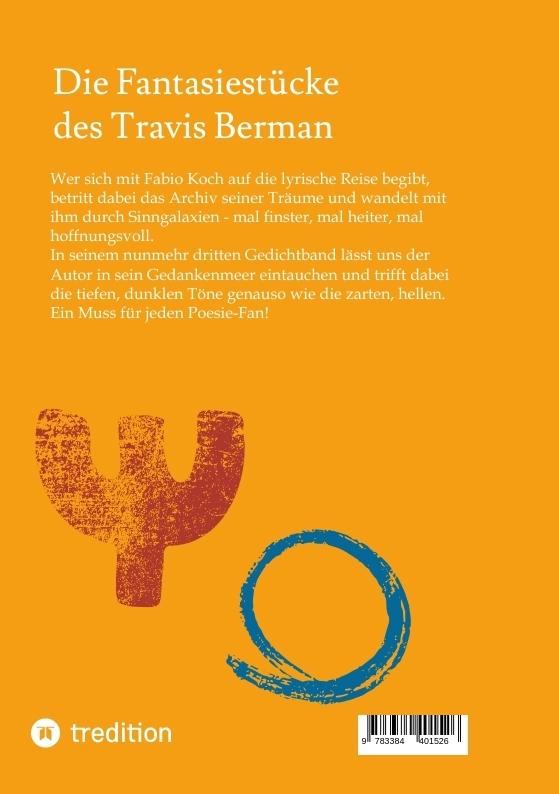 Rückseite: 9783384401526 | Die Fantasiestücke des Travis Berman | Fabio Koch | Taschenbuch | 2024