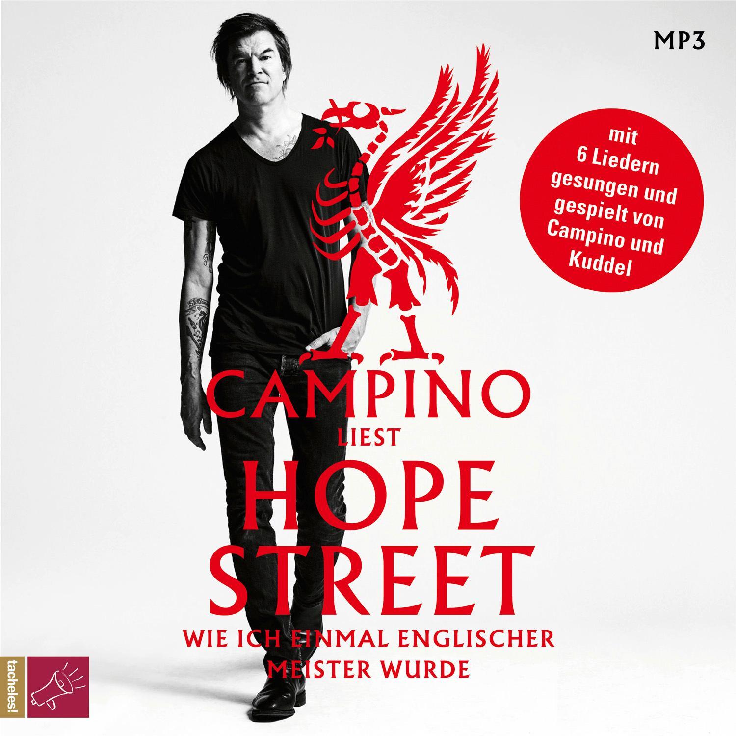 Cover: 9783864846557 | Hope Street | Wie ich einmal englischer Meister wurde | Campino | MP3