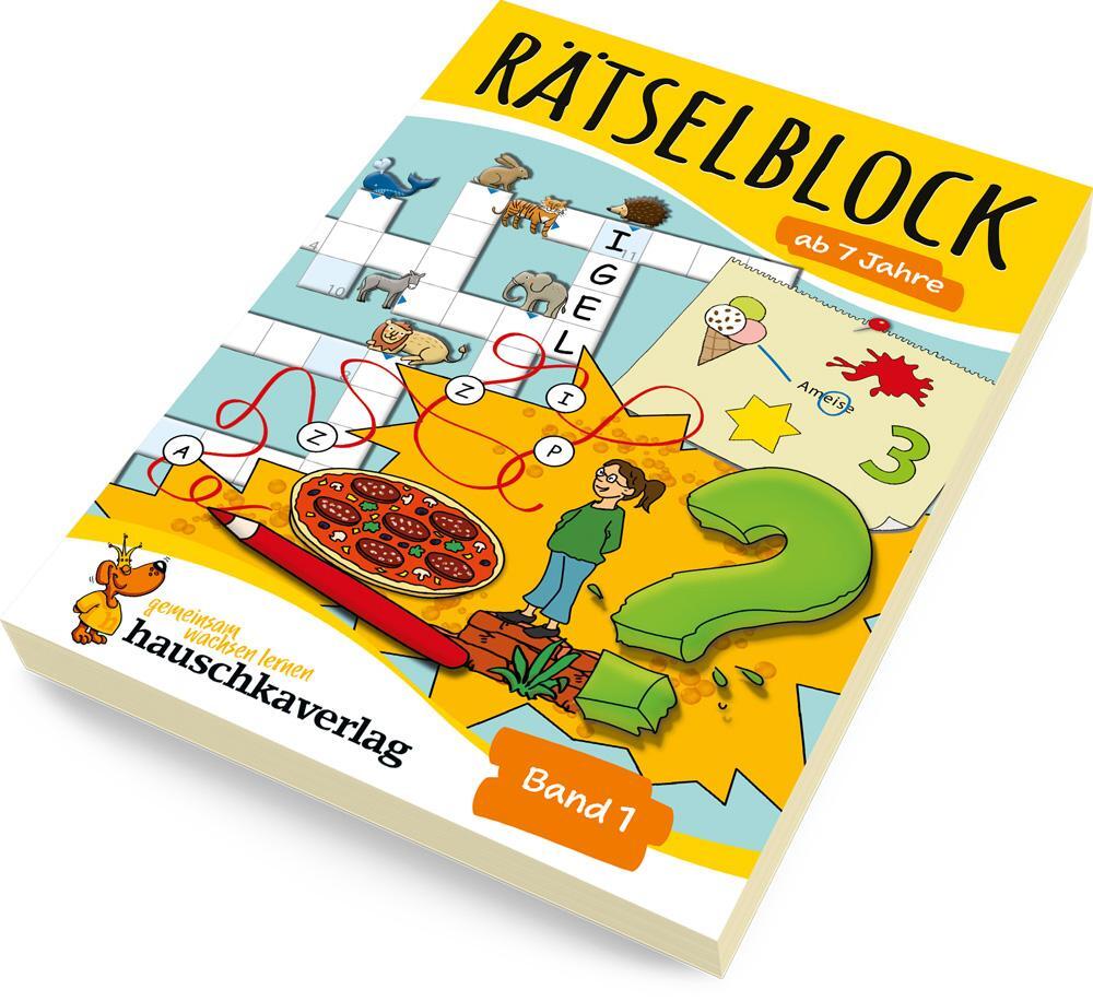 Bild: 9783881006323 | Rätselblock ab 7 Jahre, Band 1, A5-Block | Agnes Spiecker | Buch