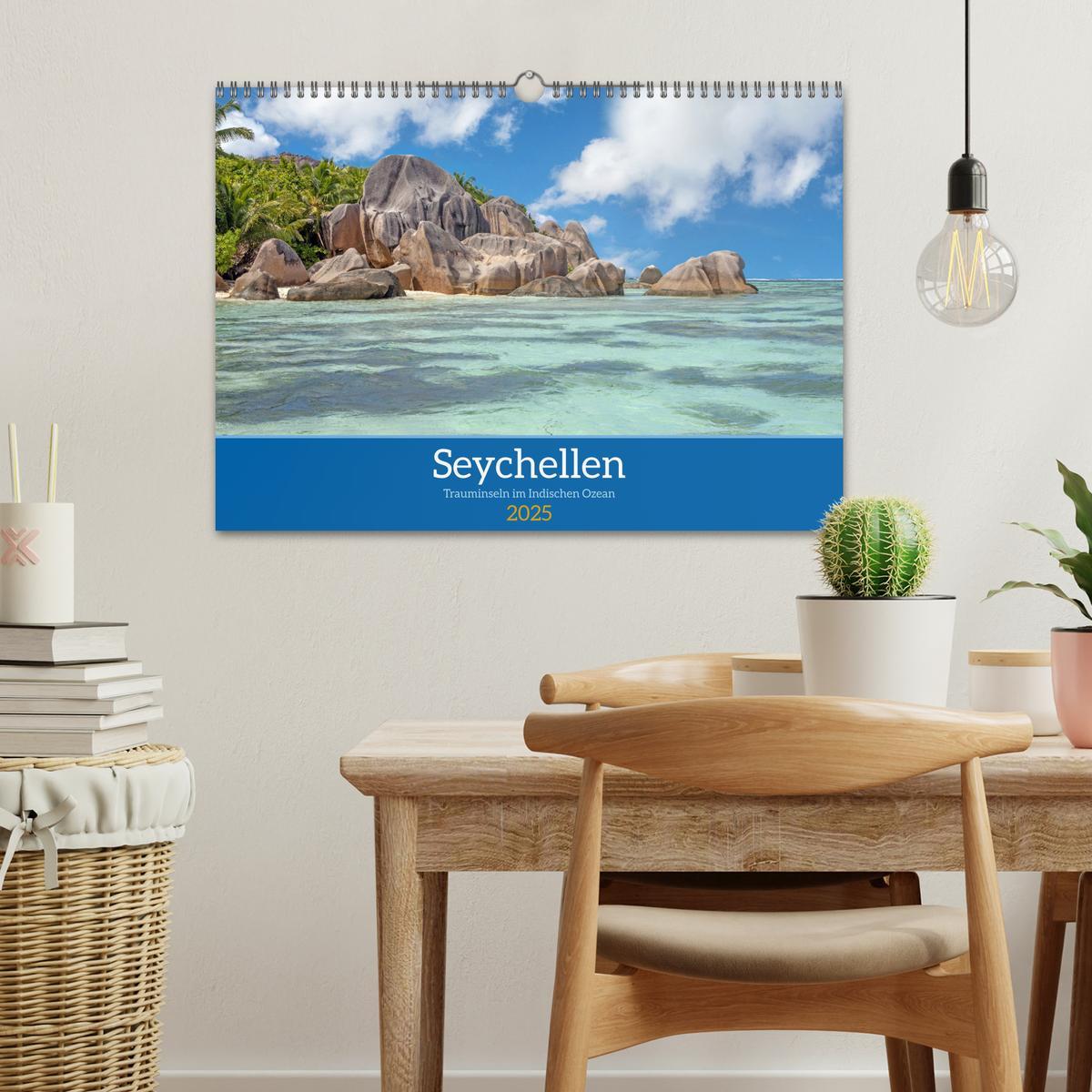 Bild: 9783457235751 | Seychellen - Trauminseln im Indischen Ozean (Wandkalender 2025 DIN...