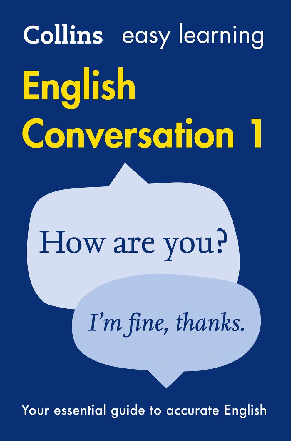 Cover: 9780008101749 | Easy Learning English Conversation Book 1 | Collins Dictionaries