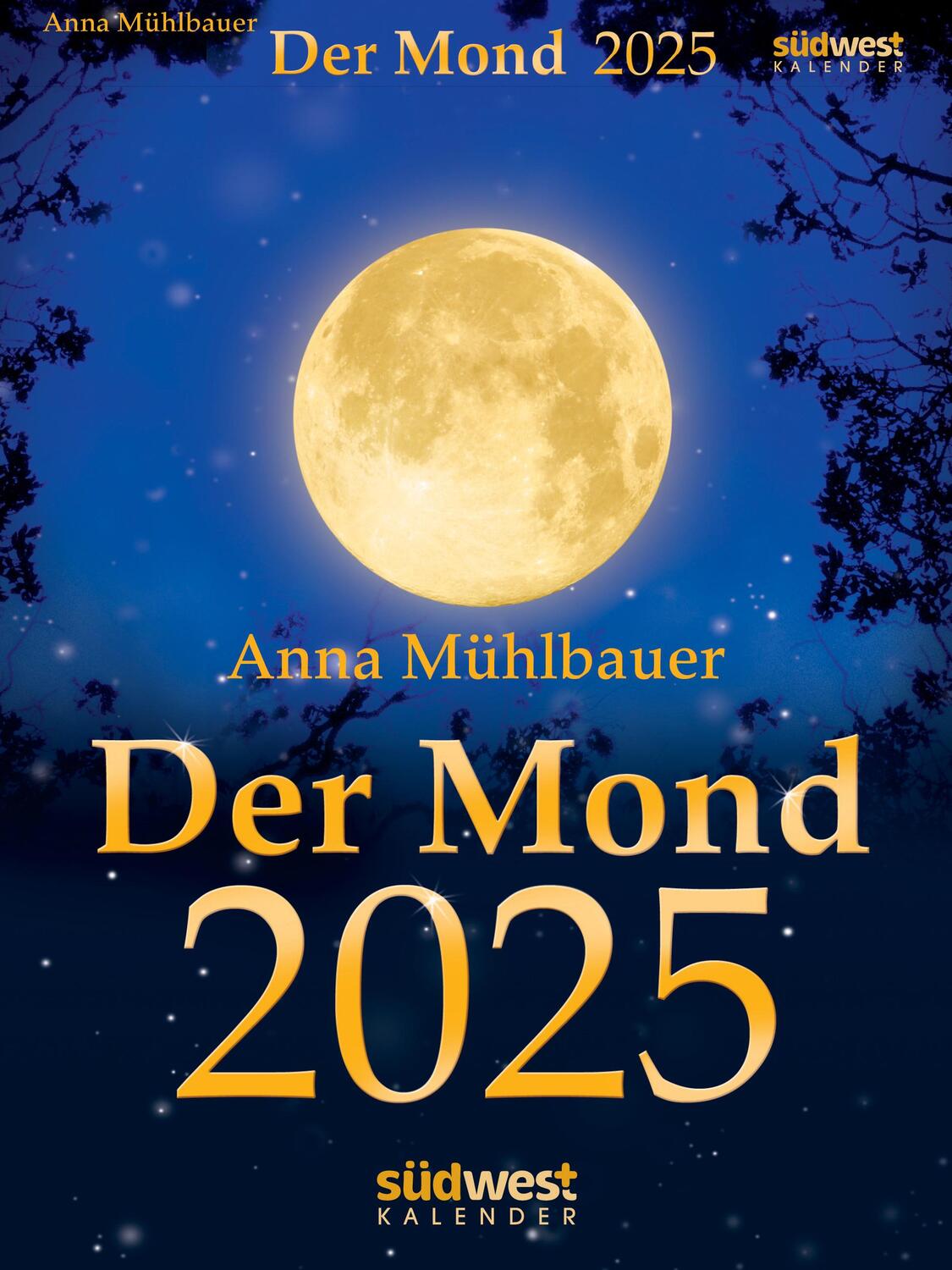 Cover: 9783517102863 | Der Mond 2025 - Tagesabreißkalender | Anna Mühlbauer | Kalender | 2025