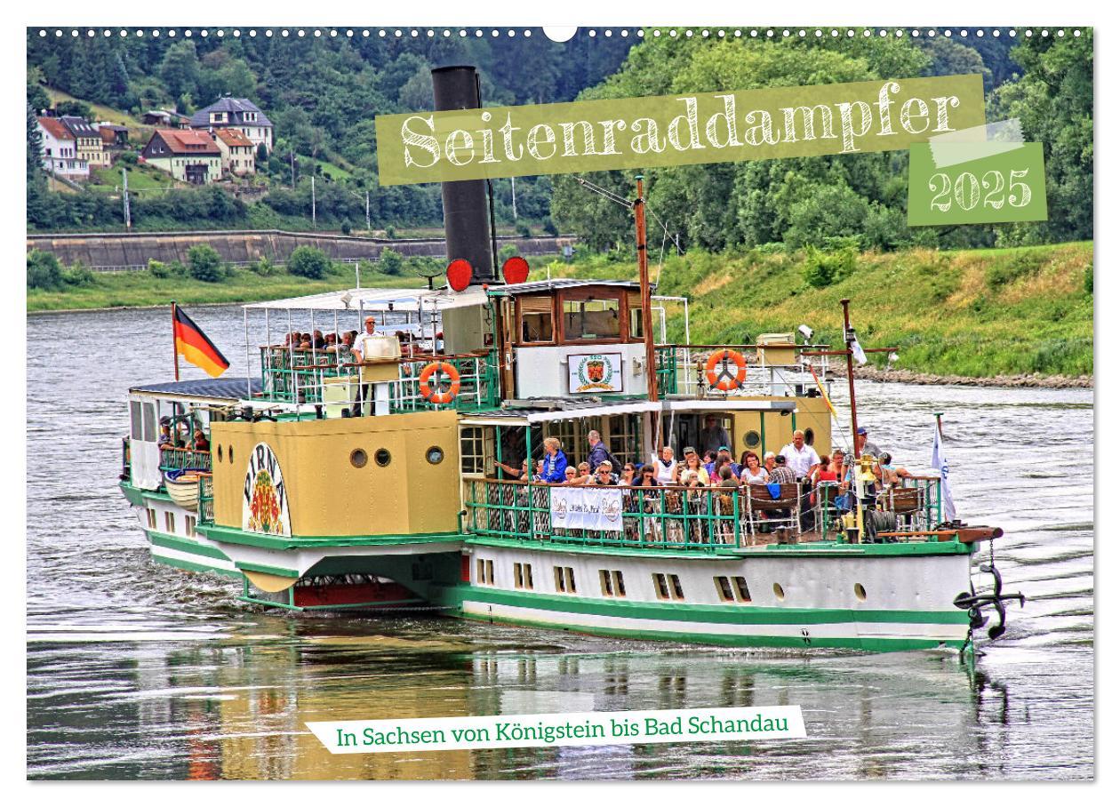 Cover: 9783383975967 | Seitenraddampfer ¿ In Sachsen von Königstein bis Bad Schandau...