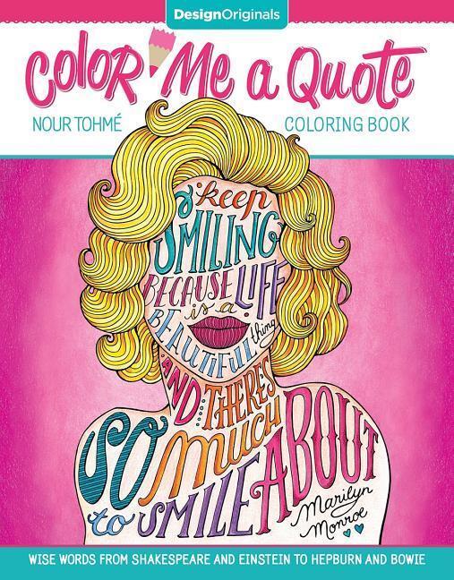 Cover: 9781497202030 | Color Me a Quote Coloring Book: Wise Words from Shakespeare and...