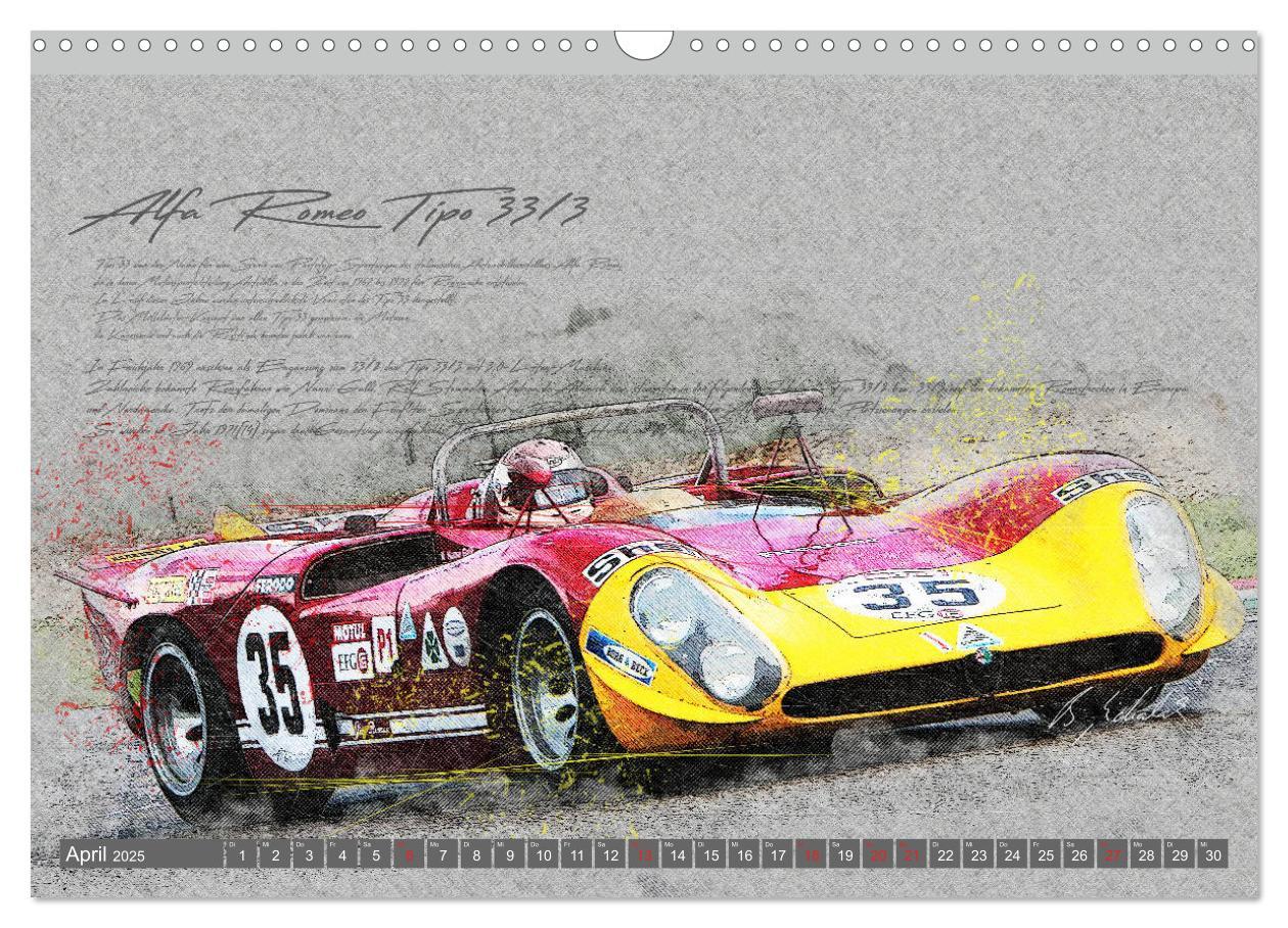 Bild: 9783435268610 | Rennsport am Limit (Wandkalender 2025 DIN A3 quer), CALVENDO...