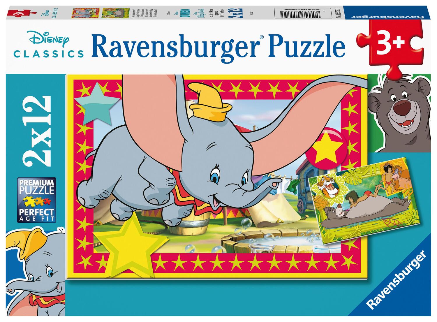 Cover: 4005556055753 | Ravensburger Kinderpuzzle 05575 - Das Abenteuer ruft! - 2x12 Teile...