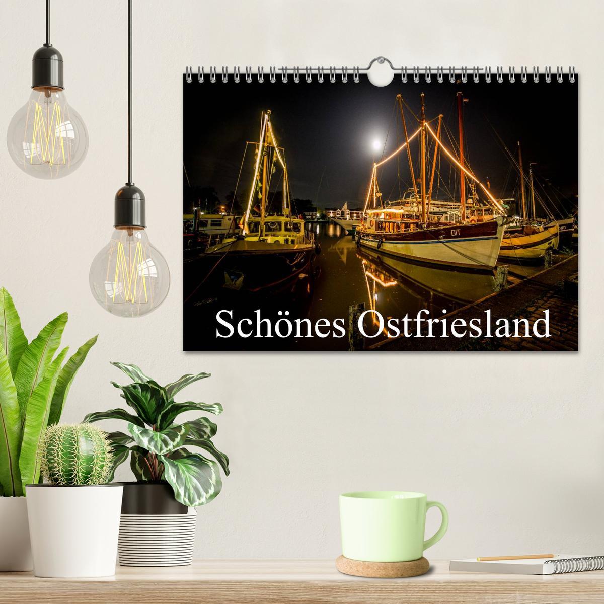 Bild: 9783435730773 | Schönes Ostfriesland (Wandkalender 2025 DIN A4 quer), CALVENDO...