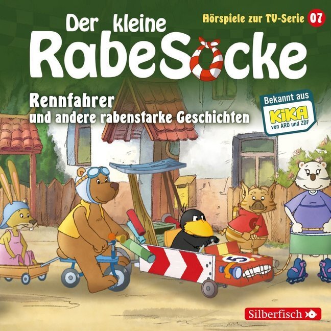 Cover: 9783867427548 | Rennfahrer, Diamantenfieber, Die Rasselbande (Der kleine Rabe Socke...