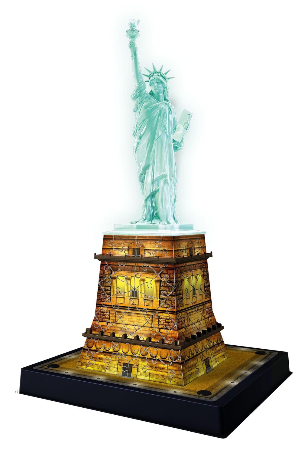 Bild: 4005556125968 | Freiheitsstatue bei Nacht. 3D Puzzle 108 Teile | Spiel | 12596 | 2016