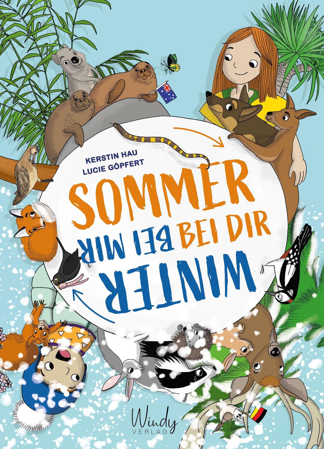Cover: 9783948417314 | Sommer bei dir - Winter bei mir | Kerstin Hau (u. a.) | Buch | 32 S.